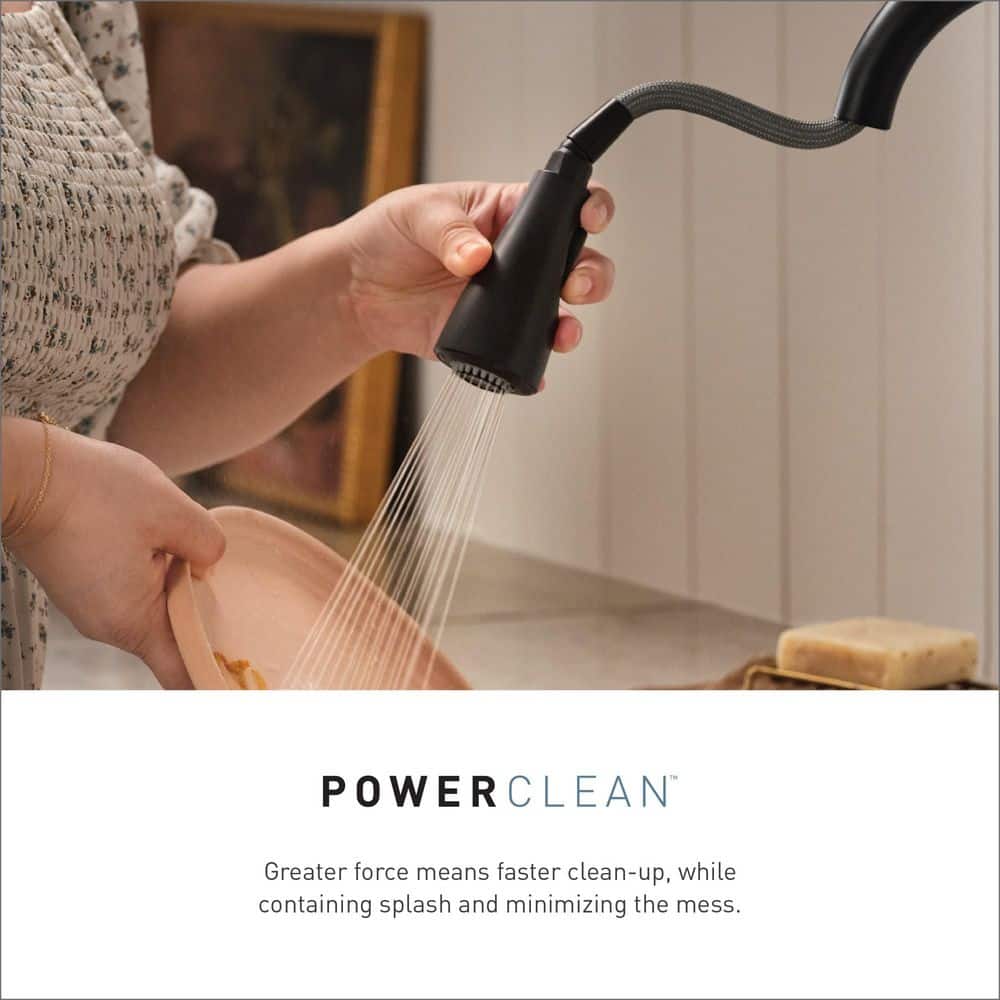Chrome Touchless Pull-Down Kitchen Faucet with Spray