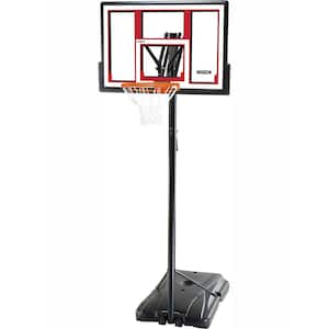 Lifetime Adjustable Portable Basketball Hoop, 46 inch Polycarbonate (90584)