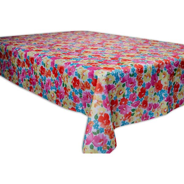 Unbranded 60x120" Shi Shi Floral 100% Polyester Tablecloth