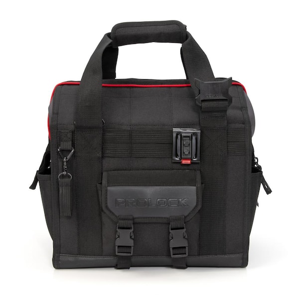 PROLOCK 15 in. Broad Mouth Tool Bag with 19-Pockets