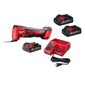 M18 18-Volt Lithium-Ion Cordless Oscillating Multi-Tool Kit with (3) Batteries and Charger
