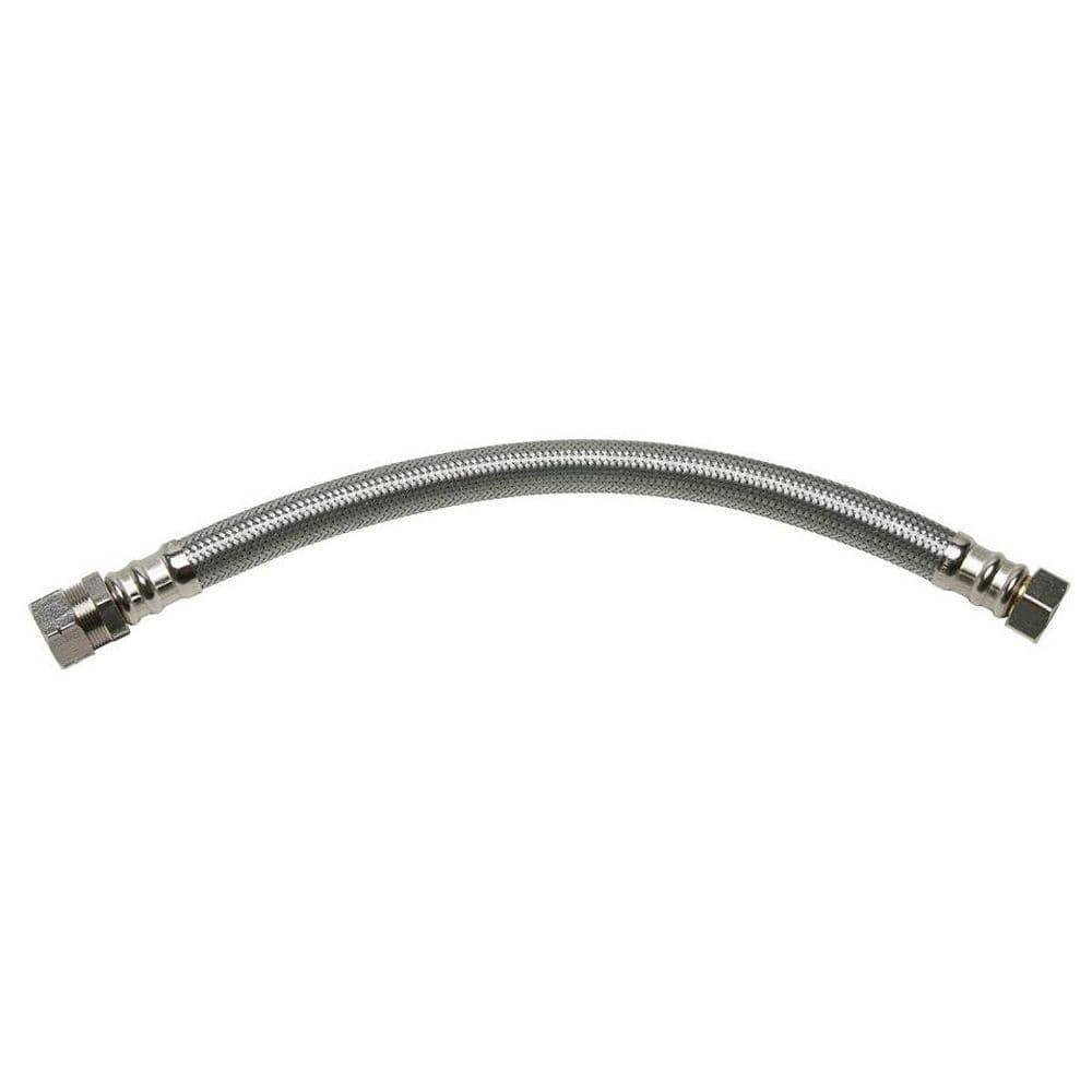 3/4 in. F.I.P. x 3/4 in. Compression x 18 in. L Braided Stainless Steel Water Heater Connector price history on PriceWatchPro