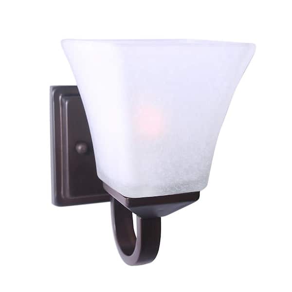 Design House Torino 1-Light Brushed Bronze Wall Sconce