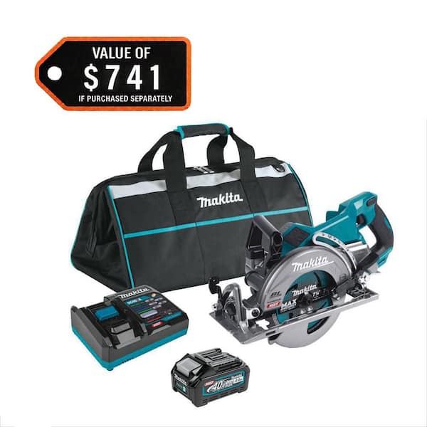 40V Max XGT Brushless Cordless Rear Handle 7-1/4 in. Circular Saw Kit (4.0 Ah)