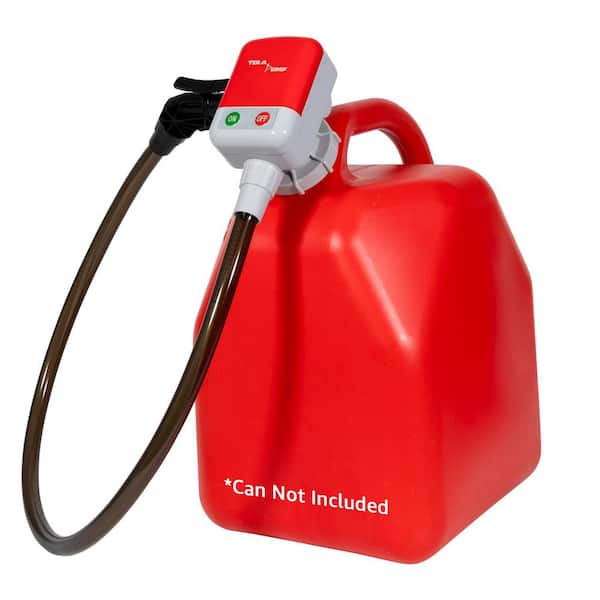 TERA PUMP 4 AA Battery Powered Fuel Transfer Pump with Auto-Stop