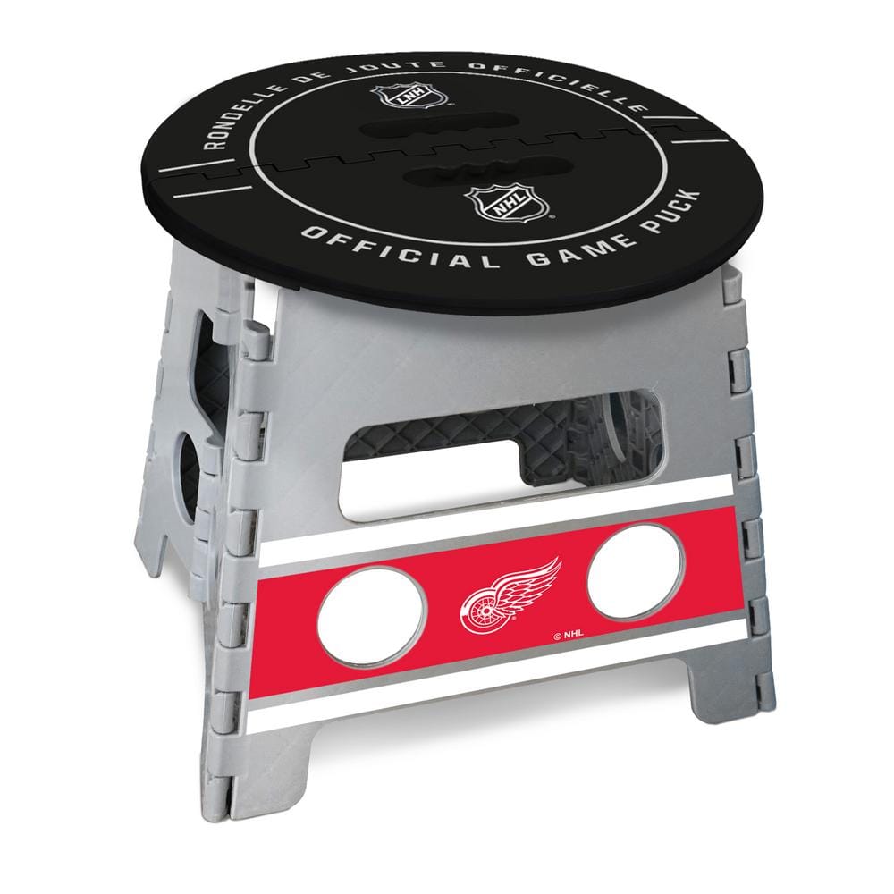 FANMATS NHL Detroit Red Wings Plastic Folding Step Stool