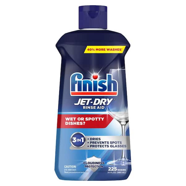 Jet-Dry Finish Rinse Aid, Dishwasher Rinse Agent & Drying Agent