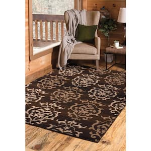 Dallas Countess Brown 5 ft. x 7 ft. Indoor Area Rug