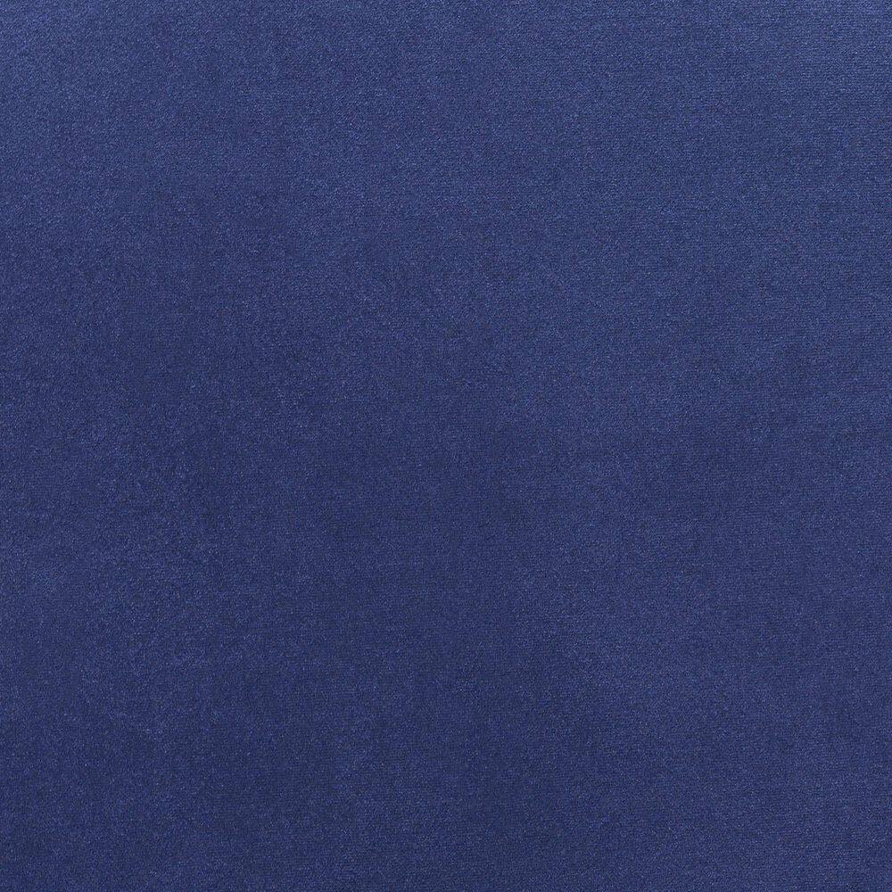 Blue Velvet Upholstered Side Chair with Metal Legs, Set of 2