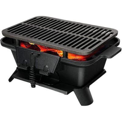 MUELLER BBQ Buddy Portable Charcoal Grill in Red with Dual Vents for  Temperature and Charcoal Control PG-1550 - The Home Depot