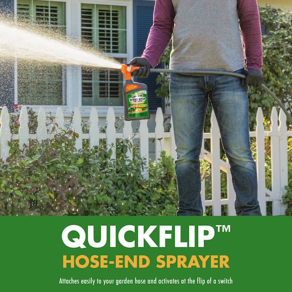 Spectracide Weed Stop Weed Killer RTS Hose-End Concentrate 32 oz