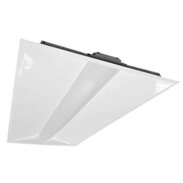 NICOR T4A 2 ft. x 4 ft. Parabolic Integrated LED Troffer, 5000K