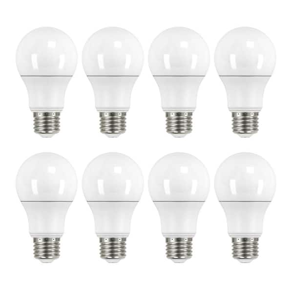 Unbranded 100-Watt Equivalent A19 Non-Dimmable LED Light Bulb Daylight (8-Pack)