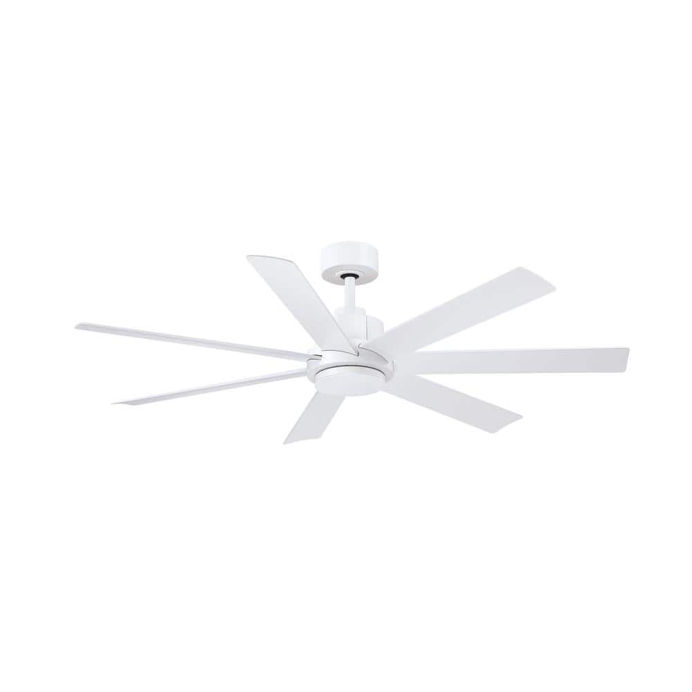 Pendry 56 in. Indoor/Outdoor Matte White Ceiling Fan price history on PriceWatchPro