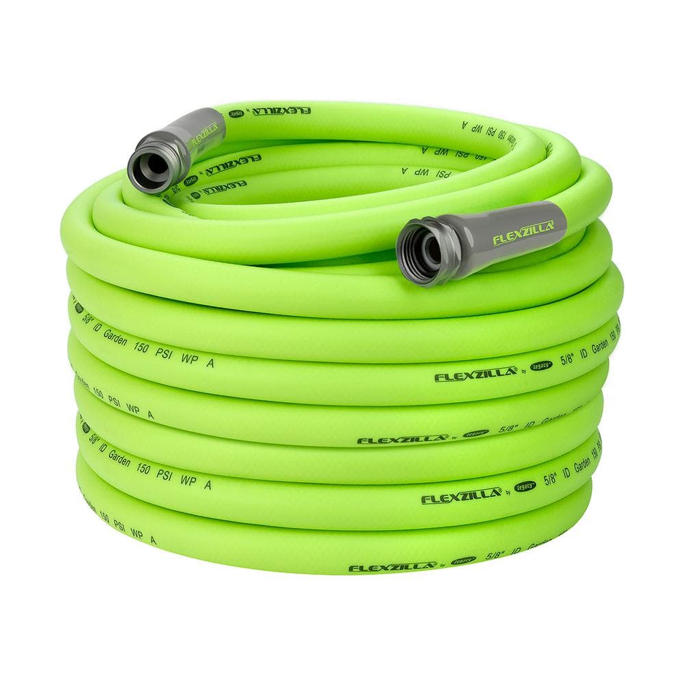 Reviews for Flexzilla 5/8 in. x 100 ft. ZillaGreen Garden Hose with 3/4 in.  GHT Fittings