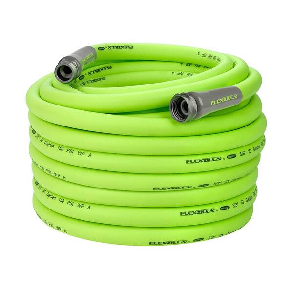 Flexzilla 5 8 In X 100 Ft ZillaGreen Garden Hose With 3 4 In GHT 