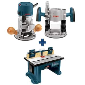 Bosch 2.25-HP Combination Plunge and Fixed-Base Corded Router - 12