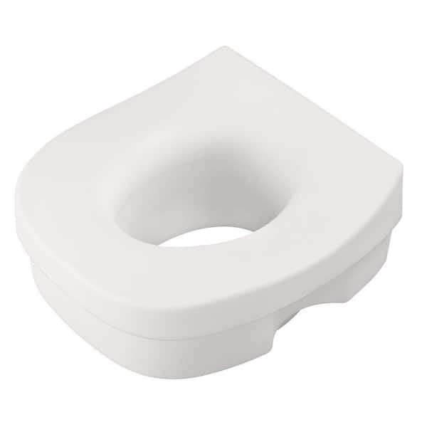 Safety First Elevated Toilet Seat in White