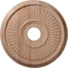 Ekena Millwork 15 3/4"OD X 3 7/8"ID X 3/4"P Berkshire Ceiling Medallion Fits Canopies Up To 7 Hand Painted Gold