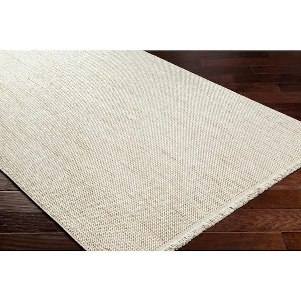 Raisa Cream 9 ft. x 12 ft. Texture Indoor Area Rug