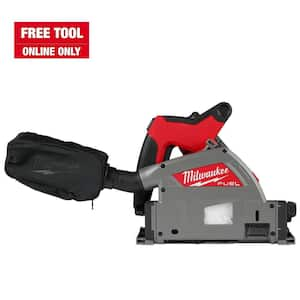 M18 FUEL 18V Lithium-Ion Cordless Brushless 6-1/2 in. Plunge Cut Track Saw (Tool-Only)