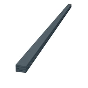 1 in. x 4 in. x 8 ft. Timeless Eventide Smooth Painted Wood Pine Trim Board (4-Pack)