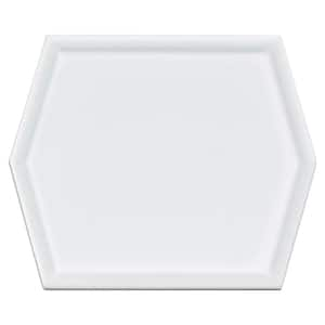 Chantelle Ulysse 5 in. x 6 in. Glossy Hexagon Ceramic Wall Tile (4.46 sq. ft./case)