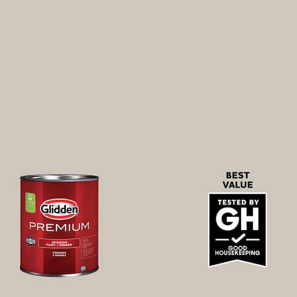 Glidden Premium 1 qt. PPG1022-2 Intuitive Eggshell Interior Latex Paint