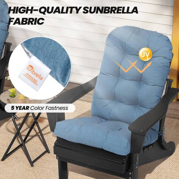 Sunbrella Fabrics Adirondack Chair Cushions Sunbrella Sunbrella
