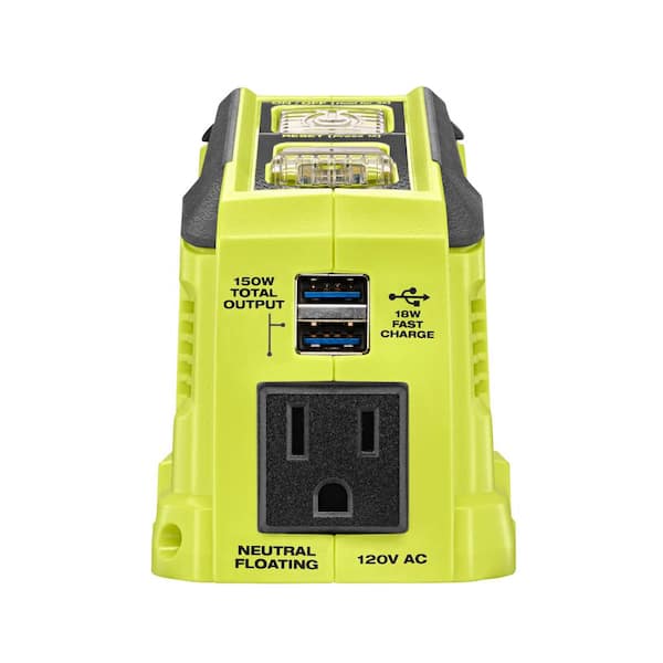 150-Watt Push Start Power Source and Charger for ONE Plus 18-Volt Battery  and Bug Zapper with/2.0 Ah Battery