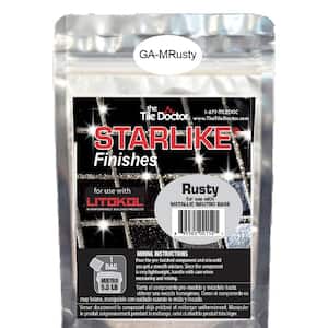 Starlike Finishes Epoxy Grout Additive - Rusty Metallic Collection 80 g (1-Pack)