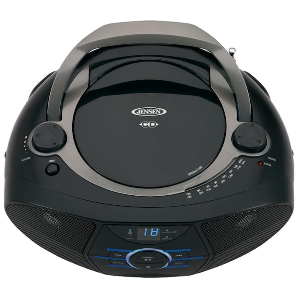 JENSEN CD-60, 60-Second Super Anti-Skip and Bass Boost CD Player