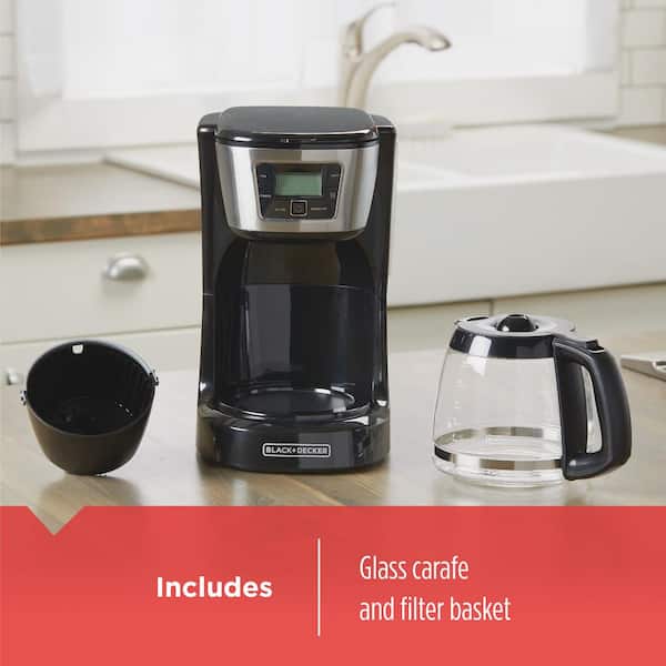 Black & Decker CM2020B 12-Cup Programmable Coffee Maker