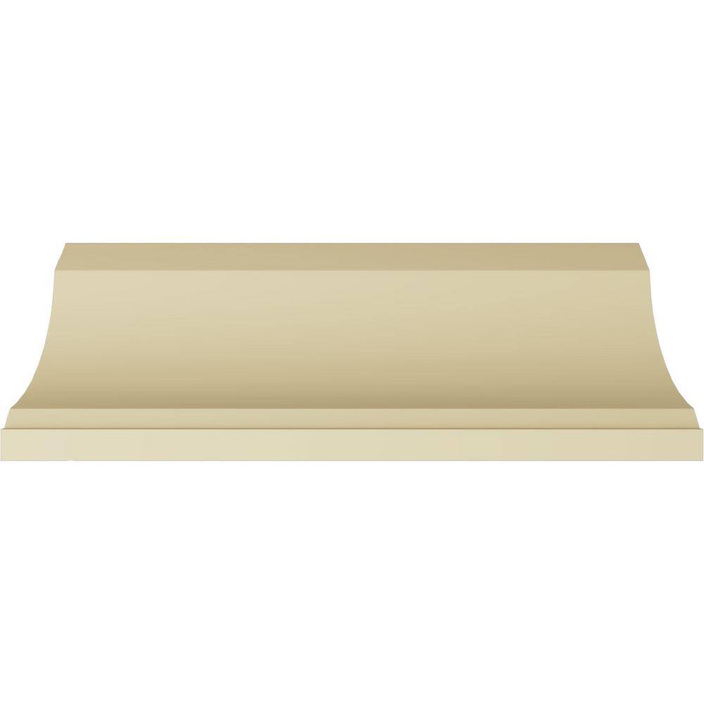 Claremont White Polyurethane Crown Moulding 94.5" Length