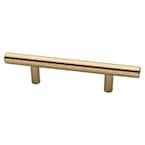 3 in. (76 mm) Center-to-Center Champagne Bronze Bar Drawer Pull