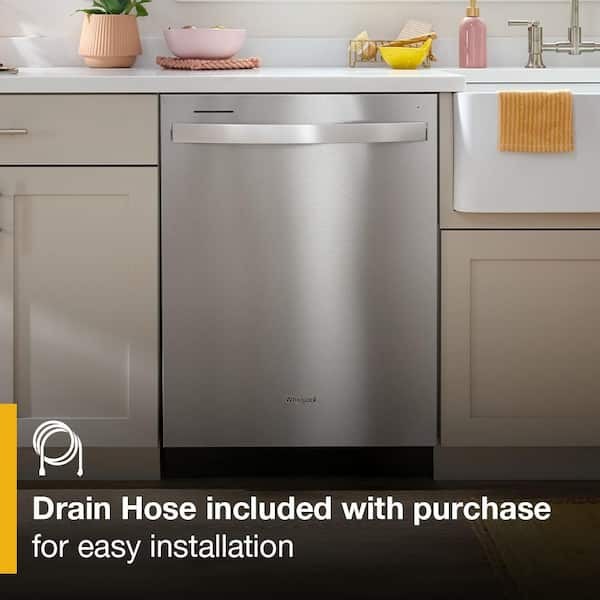 Reviews for Whirlpool 24 in. Front Built-In Tall Tub 57 dBA