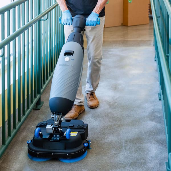 Tomahawk Power Commercial Cordless Floor Scrubber Cleaner with 18