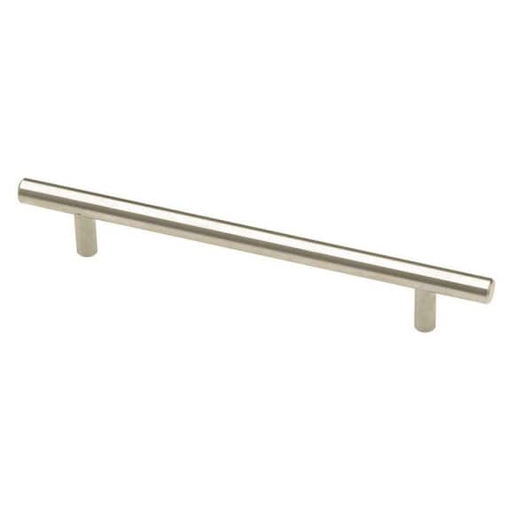 Center Stainless Steel Bar Drawer Pull, Stainless Steel Cabinet Pulls Home Depot