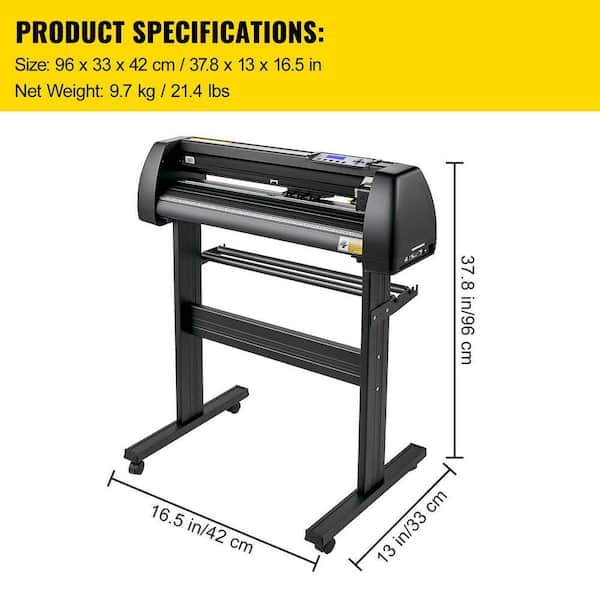SKYSHALO Vinyl Cutter Machine, 28 in. Vinyl Plotter, LCD Display
