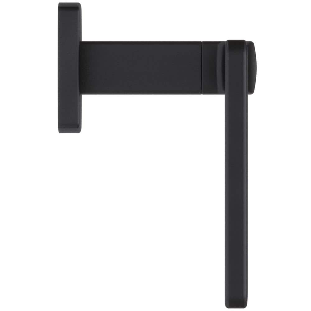 Deckard Matte Black Wall Mounted Towel Ring