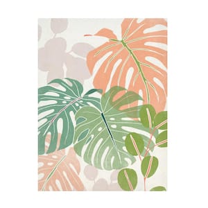 "Sherbet Tropical I" by June Erica Vess Hidden Frame Art Print 19 in. x 14 in.