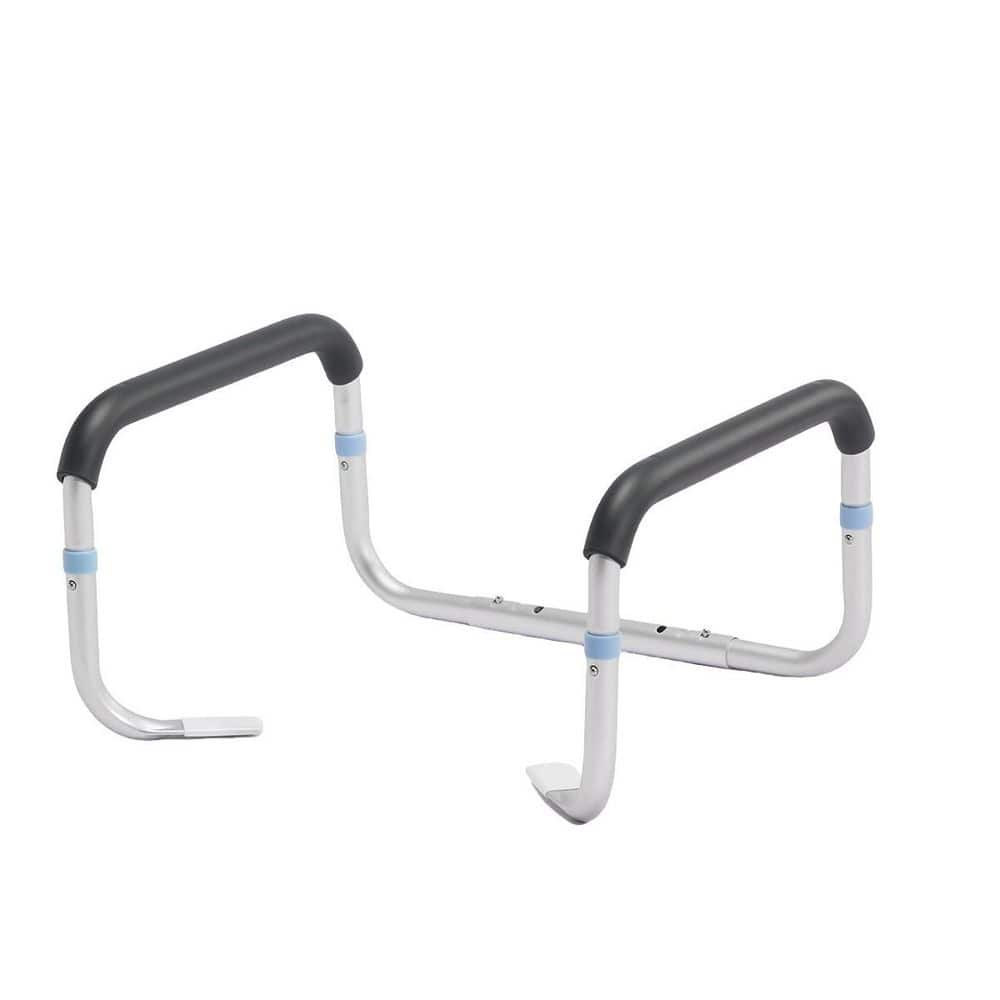 20 in. Adjustable Aluminum Compact Support Frame with Hand Rails for Toilet Seat, Easy Assembly for Handicap Elderly price history on PriceWatchPro