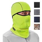 N-Ferno 6823 Lime Wind-proof Hinged Balaclava Face Mask