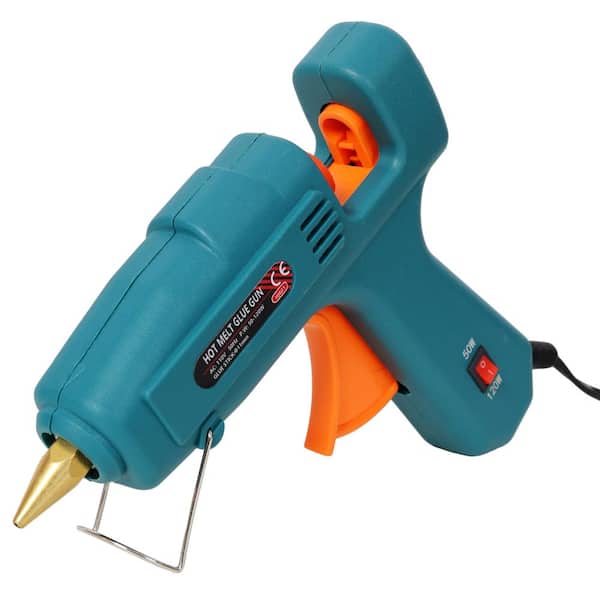 Dual Temperature Hot Glue Gun Kit with 30 Glue Sticks, Professional DIY Craft Repair Tool with Storage Bag
