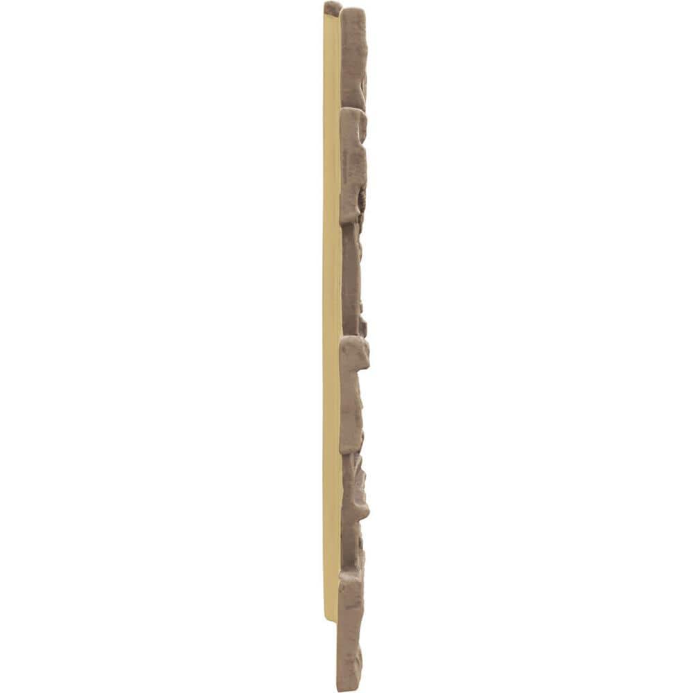 Valley Spring Faux Stone Panel in Light Brown