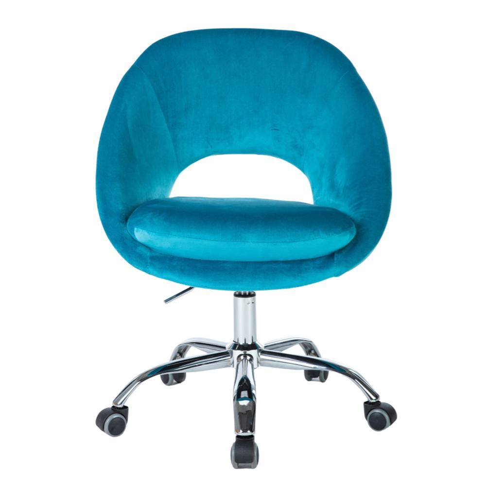 Magic Home Youth/Kids Teal Blue Velvet Modern Leisure Office Computer