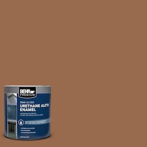 1 qt. #S230-7 Toasted Bagel Semi-Gloss Enamel Urethane Alkyd Interior/Exterior Paint