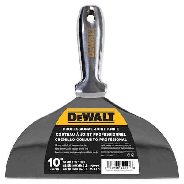 DEWALT 10 in. Welded Stainless Steel Joint Knife
