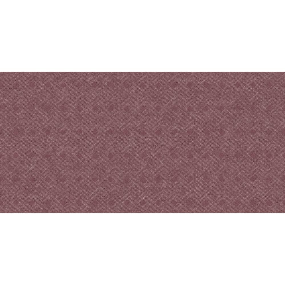 Peugot Merlot Geometric Wallpaper Sample