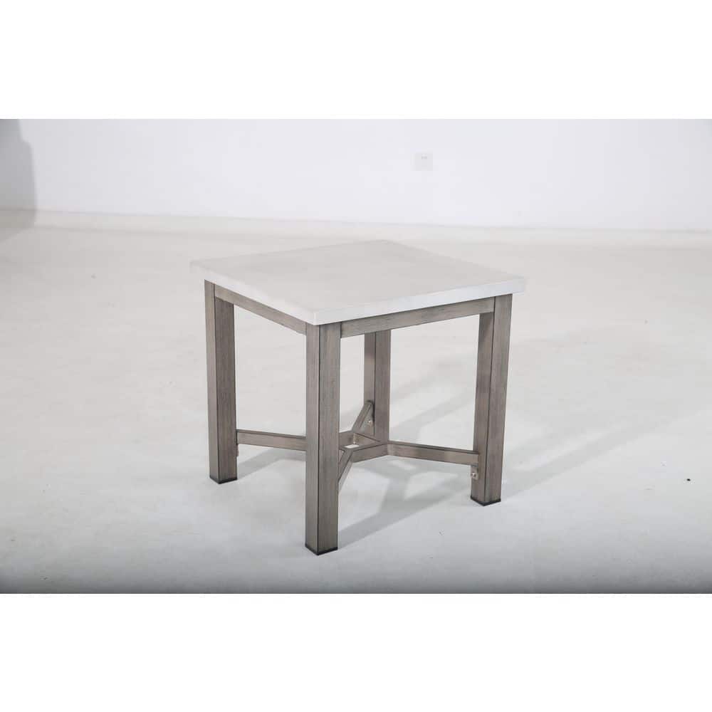 Marindo Square Aluminum Patio Outdoor Side Table price history on PriceWatchPro